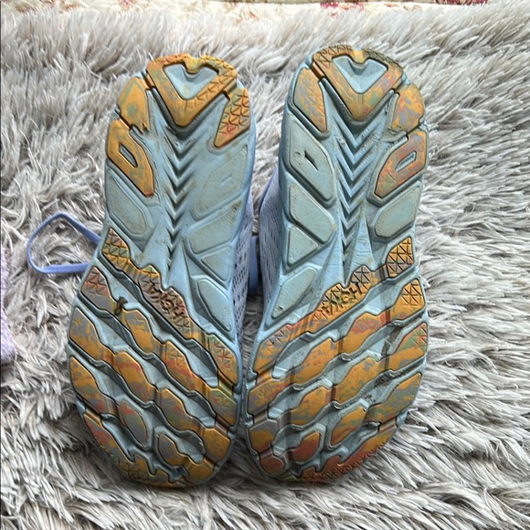 Hoka Blue Athletic Shoes with Cushioned Midsole - Picture 5 of 5